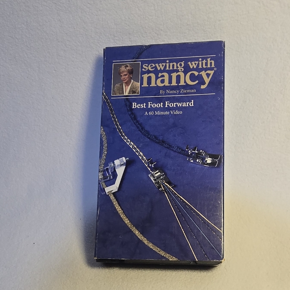"Best Foot Forward" VHS Tape - Sewing With Nancy
